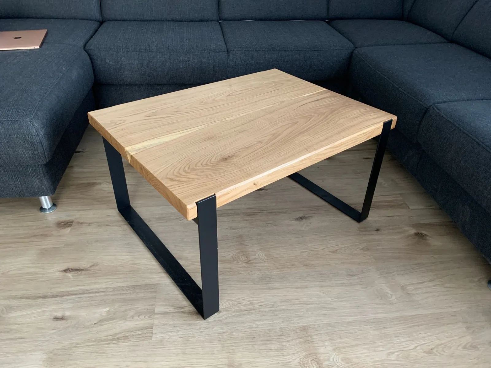 Náhled fotky 5: Konferenční stolek – dub masiv, 80 × 60 × 40 cm